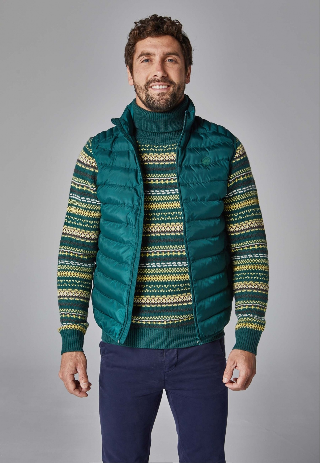QUILTED VEST IN THERMOLITE®...